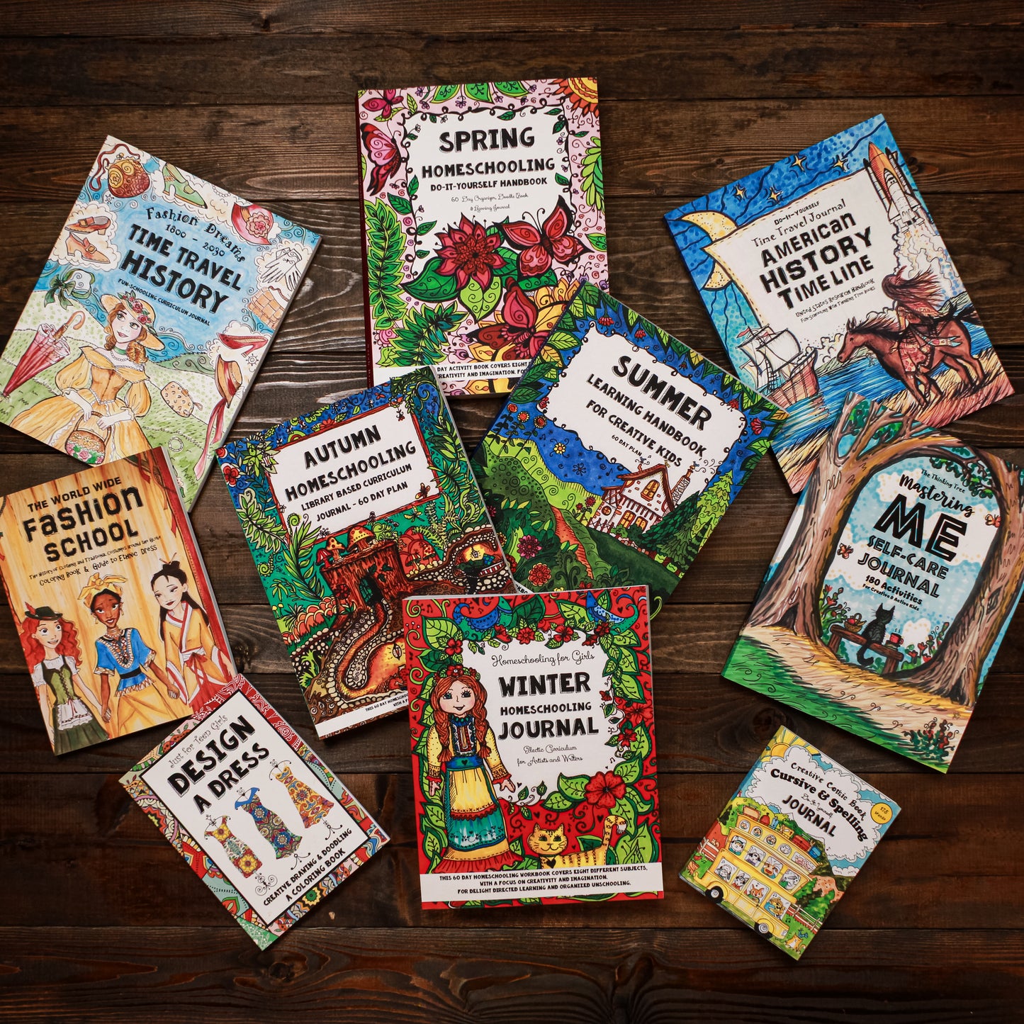 4th Grade Girl's Creative Explorer - Fashion, Art & History Curriculum